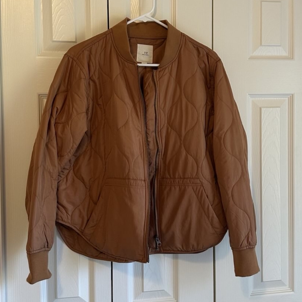 Thread & Supply Brown Bomber Jacket
